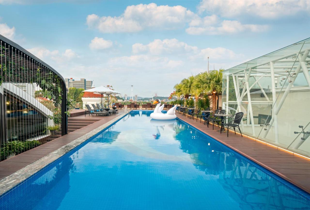 Hotel Grand Fleuve Boutique Ha Long Exterior foto