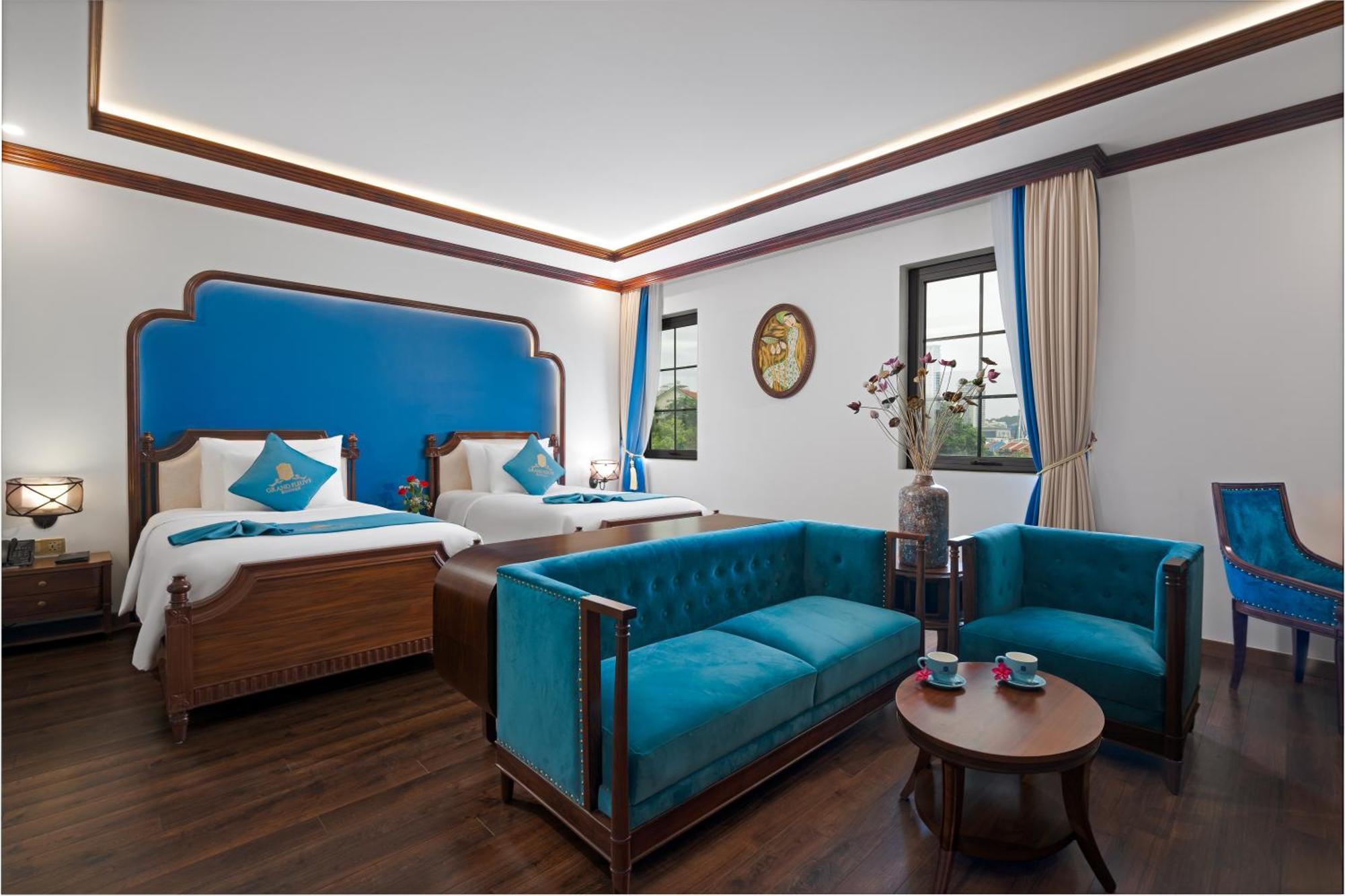 Hotel Grand Fleuve Boutique Ha Long Exterior foto